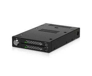 ICY DOCK ToughArmor 2 Bay M.2 NVMe SSD Mobile Rack For External 3.5" B