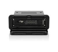 ICY DOCK ToughArmor EX MB491SKL-1B 1-Bay Hot Swap 2.5 Inch SATA III 6Gbps / SAS 3.0 12Gbps SSD/HDD Mobile Frame Housing Full Metal with Thumb Screw and Waterproof IPX5 Front Panel