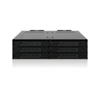 ICY DOCK ToughArmor 6 Bay U.2/U.3 PCIe 4.0 NVMe SSD Enclosure For Exte