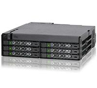 ICY DOCK ToughArmor MB606SPO-B, 2.5" SAS/SATA SSD/HDD & Ultra Slim ODD Backplane