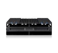ICY DOCK Tray-Less 4X 2.5 SAS/SATA SSD/HDD Mobile Rack for 5.25" Bay | flexiDOCK MB024SP-B