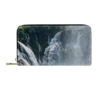 ICY Lakes and Blue SkiesMulti-Card Slots with Coin Pocket, Durable Wallet for Daily Use & Travel