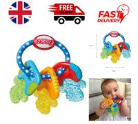 IcyBite Keys Teether - Multi-Surface Relief, Cooler for Longer, 3 +
