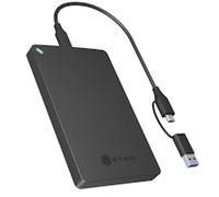 IcyBox 2.5" SATA HDD/SSD enclosure with USB Type-C®/A combo cable