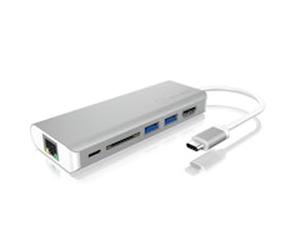 IcyBox 6 in 1 USB Type-C Travel Dock