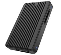 IcyBox M.2 NVMe/SATA SSD enclosure with CFexpress card reader