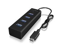 IcyBox Type-C™ to 4 port USB 3.0 Hub