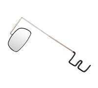 Icycle Rearview Mirror, Simple To Install Clear View Lightweight Aluminium Alloy Helmet Rearview Mirror Exquisite for Outdoor