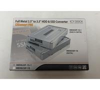 IcyDock EZConvert Pro MB982SP-1S Metal 2.5” TO 3.5” HDD/SSD Converter New