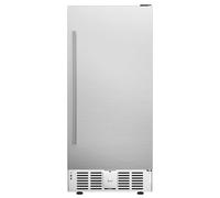 Icyglee 15 Inch Beverage Refrigerator Under Counter Built-in Beverage Refrigerator, 127 Can Mini Fridge with Glass Door for Beverage, Beer, Soda, Wine and Water.