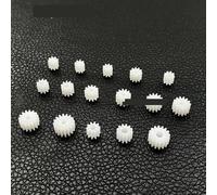 ICYJRFHLTF 10pcs/lot 0.5M Gear 10T-2MM Teeth Toy RC Model Car hole Fit Shaft Pinion Gear