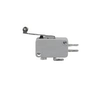 ICYJRFHLTF 10Pcs/lot KW7-2 Mid-longer Metal Roller Lever Copper Grey Limit Switch