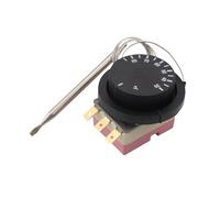 ICYJRFHLTF 16A Centigrade Ceramic Base Mechanical Thermostat Water Heater Temperature Switch NO+NC 3 pins 30-85C