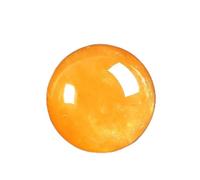 ICYJRFHLTF Stone Citrine Calcite Quartz Crystal Ball Home Decoration Wooden Frame(3cm)