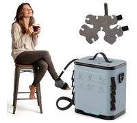 ICYTHRP Cold Therapy Machine with Programmable Timer, Portable Ice Machine for Ankle After Surgery, Ankle Replacement Recovery System, Cryotherapy Pain Relief w/Compression Pad