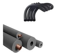 ID:16/20/32/43/50/76mm, Thick:9/15/20mm, Long:1.7/1.8m, Pipe Insulation Foam Tube, Pipe Insulation Cover Sleeve For AC Unit, Waterproof Insulation Tubing, Heat Preservation Anti Freeze(ID110mm/T20mm/L