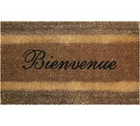 ID 457522 Mat Matte Triple Door Mat Coconut Fibre Beige 75 x 45 x 2.2 cm