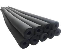 ID 6-110mm Pipe Insulation Foam Tube 9/13/15/20mm Wall Black Nitrile Pipe Cover 1.6/1.7/1.8/1.9/2m Length Waterproof Pipe Tubing Lagging for Pull-up Bar Handle(ID90mm xT13mm xL1.6M)
