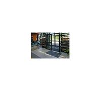 ID 9015010 Cahors/FLORAC matt Door Mat Polypropylene Fibre/Pvc 150 x 90 x 0.67 ", brown, 90 x 150 cm