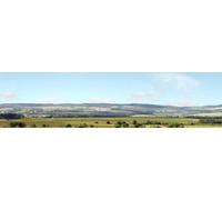 ID BACK SCENES P207C 'HILLS AND DALES' OO GAUGE 15 INCHES TALL SELF ADHESIVE
