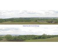 Scenic Backgrounds - 15 inches high - Distant Town (204)