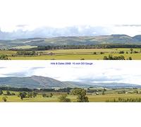 id Backscenes Scenic Backgrounds - 15 inches high - Hills & Dales (206B)