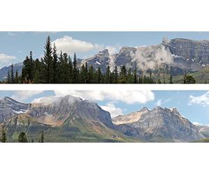 iD Backscenes Scenic Backgrounds - 15 inches high - Rockies (260A)