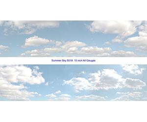 id Backscenes Scenic Backgrounds - Sky Papers 15" - Summer Sky (501A)