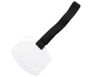 ID Badge Holder, Flexible Strap, 10.5x6.7cm, Waterproof Card Holder, Ski Pass Armband, All-Weather Protection, Suitable for Ski Passes, Lift Tickets