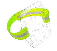 Id Badge Holder, Secure Waterproof, 1piece, Ski Pass Holder, Card Case Armband, Clear Band Protection, for Men Women Outdoor Travel Skiing Lift Ticket Season Pass Event Use