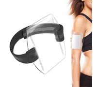 ID Badge Holder - Secure Waterproof Clear Band, Badge Armband Lift, Ticket Holder with Durable Design, Work Travel Skiing Lift, Ticket Season Pass Event Hospital School Use