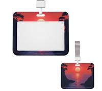 Id Badge Holder Vertical Badge Reel Simple Vector Art Id Badge Holder Sliding Reel Clips Badge Holders Hard Plastic Badge Holders Id Card Holder Name Tag Holder for Nurses Office