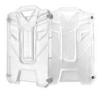 ID Card Case,Heavy Dudy Badge Holder Cases for Students Teachers Office Workers Doctors Nurses School Hospital Company Exhibition (2, Clear)