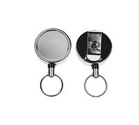 ID Card It Heavy Duty Nylon Keyring Reel ID Card Badge Pass Holder (50)