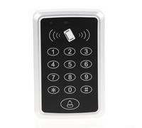 Id Card Reader Keypad Entry System For Automatic Doors, Silver For Access Control Unit With Dual Authentication Mode, Supports Card Swipe And Password Input, High Capacity For Large Scale Management