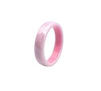 ID Cards Direct NEO Ceramic Payment Ring - Tokenised For connection to payment cards via Curve App - Certified by MasterCard (Gloss - Pink, UK-R/US-9)