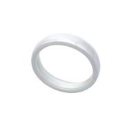 ID Cards Direct NEO Ceramic Payment Ring - Tokenised For connection to payment cards via Curve App - Certified by MasterCard (Gloss - White, UK-Z/US-13)