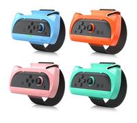 ID CHINSION Wristbands for Just Dance 2026 Switch 2 Games, Adjustable Elastic Straps Only Compatible with Nintendo Switch 2 Joy-Cons, Pack of 4