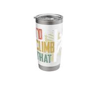 I'd Climb that Electric Technician Cable Electrical Lineman Stainless Steel Insulated Tumbler