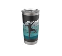 I'd Climb That Rock Climbing Bouldering Climber Rock Boulder Stainless Steel Insulated Tumbler