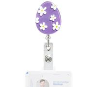 ID Clips - Cute Reels, Decorative Holders | Fun Spring Accessories Adding Personality to Work Uniforms Ideal for Teachers Office Staff