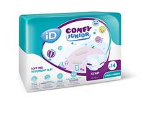 iD Comfy Junior Slip Extra Small | 1 Pack of 14 | junior incontinence pants, kids absorbent pants, junior pull ups, bladder leakage, overnight leak protection
