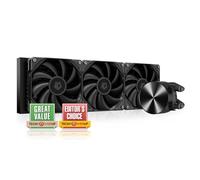 ID-COOLING FX360 PRO Liquid CPU Cooler for Desktop - 360mm AIO Cooler, 3 x 120mm High-efficient Fans, Special CD Pattern Pump Header, Intel & AMD Compatible