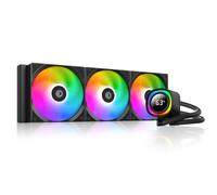 ID-COOLING FX360 TD - 360 mm AIO Liquid CPU Cooler with Digital Display & ARGB Lighting, 350W TDP, Intel LGA1851/1700 & AMD AM5/AM4 Compatible