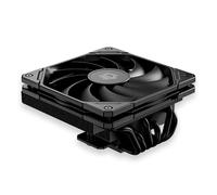 ID-COOLING IS-67-XT BLACK 67mm Height Low Profile CPU Cooler 6 Heatpipes CPU Air Cooler for HTPCs, ITX, and Small Form Factor Builds, 120x15mm Slim Fan, Support Intel LGA1700/1200/115X, AMD AM5/AM4