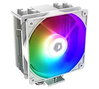 ID-COOLING SE-214-XT ARGB WHITE CPU Cooler 4 Heatpipes CPU Air Cooler Addressable RGB Light Sync with Motherboard(5V 3-PIN Connector) CPU Fan for Intel/AMD, LGA 1700 Compatible