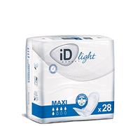 ID Expert Incontinence Pads, Fast Absorbing Disposable Pads for Men and Women, Maxi, Heavy Absorption, Size Normal , Pack of 28