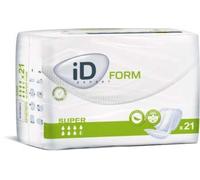 iD Expert Form 3 (Cotton Feel) Incontinence Pads - Super (4 Packs of 21)