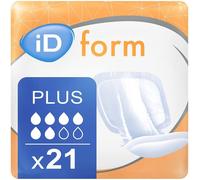 Id Expert Form Disposable Extra plus Incontinence Pads, Men'S and Women'S, Dispo