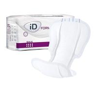 iD Expert Form Disposable Maxi Incontinence Pads, Men's and Women's, Anti-Leak Protection, Wetness Indicator, Odour Control, 1030ml, 21 Pads